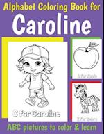 ABC Coloring Book for Caroline