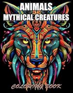 Animals Mythical Creatures Coloring Book