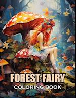 Forest Fairy Coloring Book for Adult