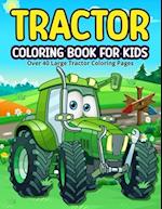 Tractor Coloring Book for Kids