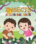 Insects Coloring Book