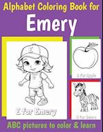 ABC Coloring Book for Emery