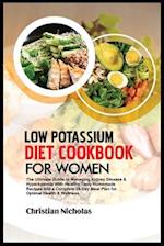 Low Potassium Diet Cookbook for Women