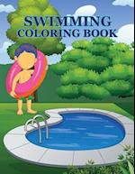 swimming Coloring book