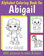 ABC Coloring Book for Abigail