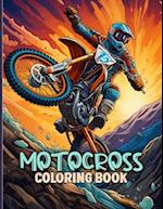 Motocross Coloring Book
