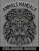 Animals Mandala Coloring book: Jungle Journeys: A Mandala Coloring Safari for Kids"" 