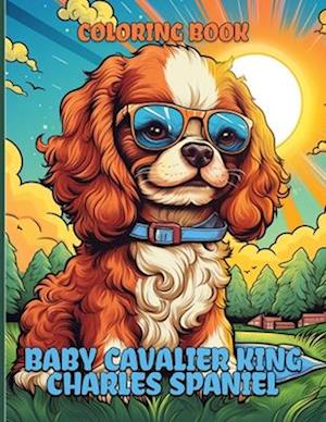 Baby Cavalier King Charles Spaniel Coloring Book