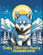 Baby Siberian Husky Coloring Book
