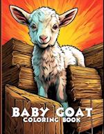 Baby Goat Coloring Book