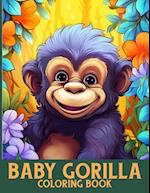 Baby Gorilla Coloring Book