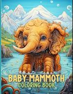 Baby Mammoth Coloring Book