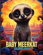 Baby Meerkat Coloring Book