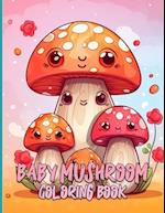 Baby Mushroom Coloring Book