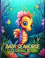 Baby Seahorse Coloring Book