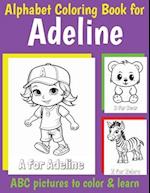 ABC Coloring Book for Adeline