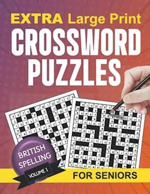 Extra Large Print Crossword Puzzles for Adults and Seniors