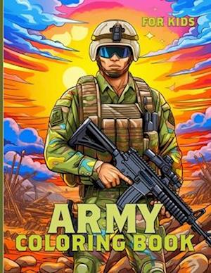 Army Coloring Book For Kids