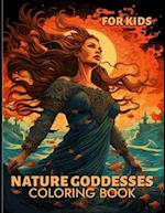 Nature Goddesses Coloring Book For Kids