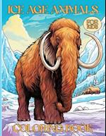 Ice Age Animals Coloring Book For Kids