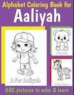 ABC Coloring Book for Aaliyah