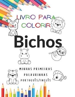 Livro para colorir Bichos