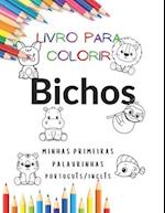 Livro para colorir Bichos