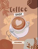 Coffee Shop Coloring