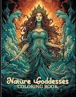 Nature Goddesses Coloring Book