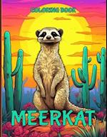 Meerkat Coloring Book