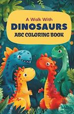 Dinosaur ABC Coloring Adventure