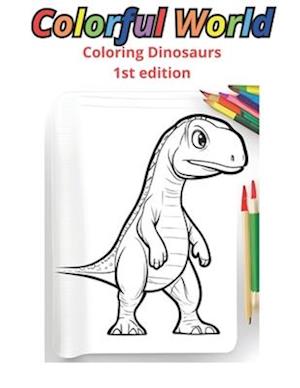 Coloring: Dinosaurs: Paperback - Coloring book for children