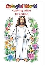 Coloring: Bible: Paperback - Coloring Book for Kids 