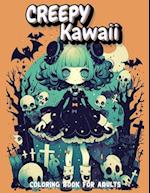 Creepy Kawaii Coloring Book for Adults