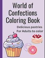 Simple Confections Adult Coloring Book Large Print