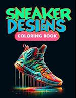 Sneaker Designs Coloring Book