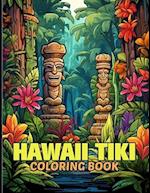 Hawaii Tiki Coloring Book