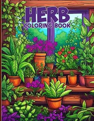 Herb Coloring Book