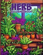 Herb Coloring Book