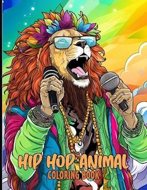 Hip Hop Animal Coloring Book