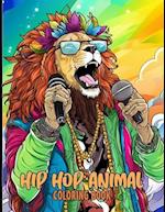 Hip Hop Animal Coloring Book