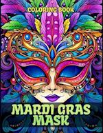 Mardi Gras Mask Coloring Book