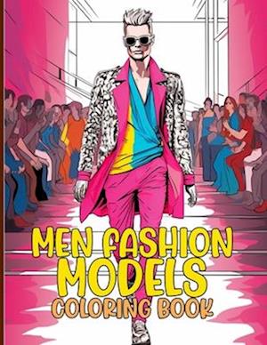 Men Fashion Models Coloring Book