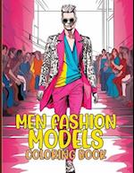 Men Fashion Models Coloring Book