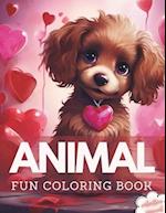 Animal Fun coloring book for kids