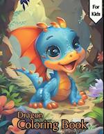 Dragon coloring book: for kids 