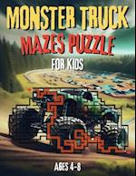 Monster Truck Mazes Puzzle for Kids