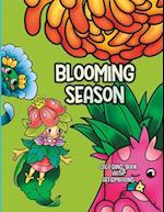 Blooming Season Coloring Book With Affirmations