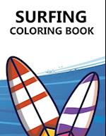 surfing coloring book