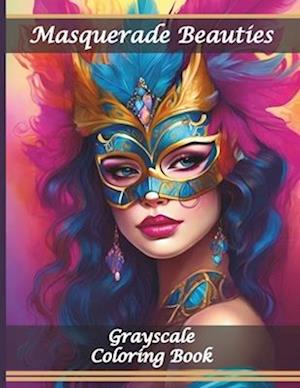 Masquerade Beauties Coloring Book